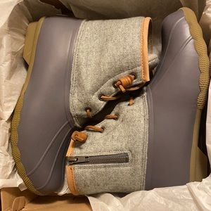 Sperry Women's Wool Embossed Duck Boot w/ Thinsulate